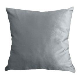 Almofada Veludo 48X48 cm Liso Havan Casa - CINZA