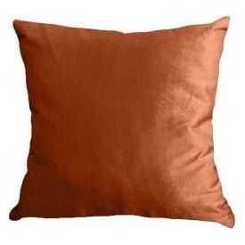 Almofada Veludo 48X48 cm Liso Havan Casa - OCRE