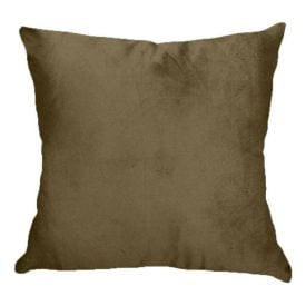 Almofada Veludo 50X50 cm Liso Havan Casa - Marrom
