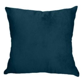 Almofada Veludo 50X50 cm Liso Havan Casa - Azul Marinho