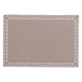 Americano Retangular Classic Avulso 35X50cm Havan Casa - Bege