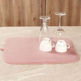 Aparador De Louça Microfibra 50X40 Cm Havan Casa - Rosa