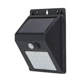 Arandela Solar Zyon 4W Com Sensor Gaya - 3000K