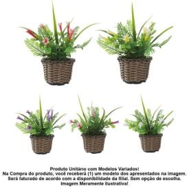 Arranjo de Flor Lirio Florarte 22Cm - Sortido