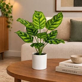 Arranjo de Plantas Real Toque com Vaso Florarte 42Cm - Sortido