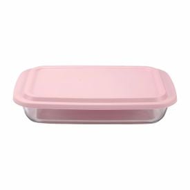 Assadeira Retangular com Tampa Marinex 1,6 Litros - Sortido