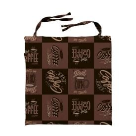 Assento De Cadeira 40X40 Cm Havan Casa - Coffee Vintage