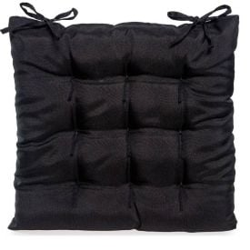 Assento Futton 40X40 cm Liso Oxford Havan Casa - Preto