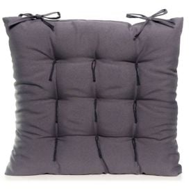 Assento Futton 40X40 cm Liso Oxford Havan Casa - Cinza
