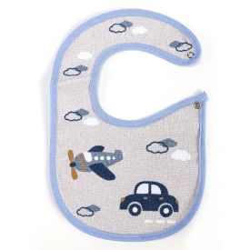 Babador Infantil Estampado Com Forro Havan Baby - Carros