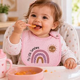 Babador Infantil Estampado com Forro Havan Baby - Arco - ìris