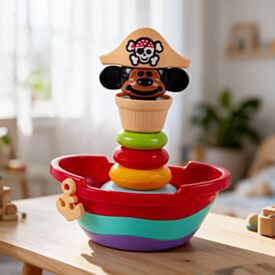 Baby Pirata Empilhe e Encaixe Mercotoys - 432