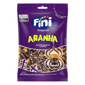 Bala de Gelatina Aranha Fini 80G - 80g