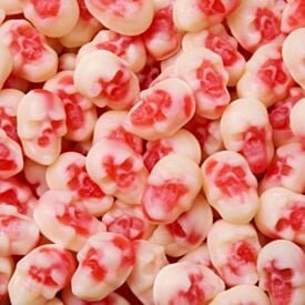 Bala de Gelatina Caveira Recheada Fini - 80g