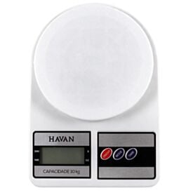 Balança de Cozinha Digital Suporta até 10Kg Havan Casa - Branco