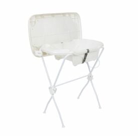 Banheira com Trocador Branco Perolado Tutti Baby