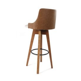 Banqueta Giratória Turim 104 cm Havan Casa - Off White