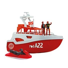 Brinquedo Barco Iate Bombeiro Samba Toys