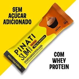 Barra de Proteína Slim Whey Churros Pinati 35G