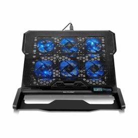 Base Notebook de 17" com 6 Coolers Led e 5 Níveis de Altura Multi - AC282