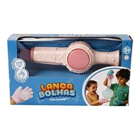 Kit Bastão Bolha de Sabão Rosa Havan Toys