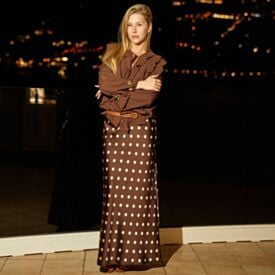 Bata Feminina Com Babados Patricia Foster