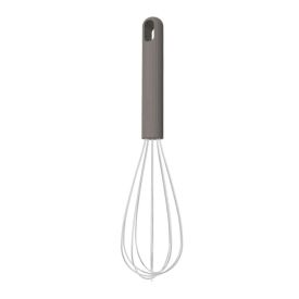 Batedor Manual Tramontina Softta Aço Inox 30Cm - Cinza