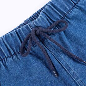 Bermuda Infantil Menino 1 a 3 Anos Yoyo Kids Jeans Medio