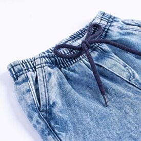 Bermuda Infantil Menino 1 a 3 Anos Yoyo Kids Jeans