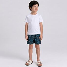 Bermuda Infantil Menino 4 a 10 Anos Em Microfibra Hot Dog
