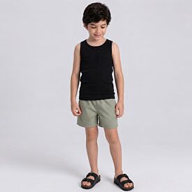 Bermuda Infantil Menino 4 a 10 Anos Em Microfibra Hot Dog