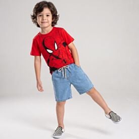 Bermuda Infantil Menino 4 a 10 Anos Hot Dog Jeans