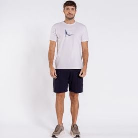 Bermuda Masculina Em Malha Piquet Marc Alain Marinho