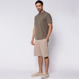 Bermuda Masculina Em Sarja Thing Caqui
