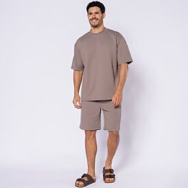 Bermuda Masculina Texturizada Thing Concreto 18-1210