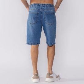 Bermuda Masculina Jeans Thing Azul Claro