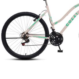 Bicicleta Colli Viena Aro 26 com Cesto Bege Retrô