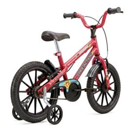 Bicicleta Infantil Aro 16 Mtb Soft Capivara Masculino Vermelho Coke - Free Action