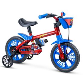 Bicicleta Infantil Aro 12 Spider-Man 2 Nathor