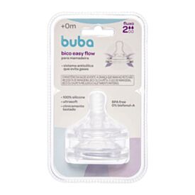 Bico para Mamadeira Easy Flow Buba - Fluxo 2