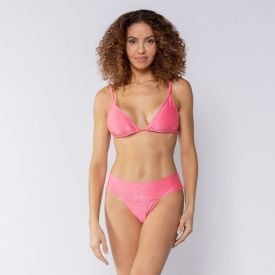 Top Biquíni Cortininha Boby Blues Pink Lemonade