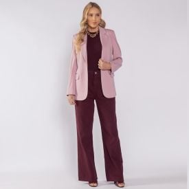 Blazer Feminino Em Ponto Roma Patricia Foster