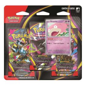 Blister Triplo Pokémon Me05 Escuridão Absoluta Copag