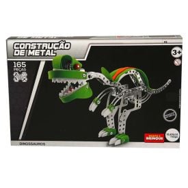 Blocos De Metal Dinossauro T-Rex Havan Toys - HBR0802