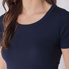 Blusa Feminina Canelada Sem Costura Patricia Foster