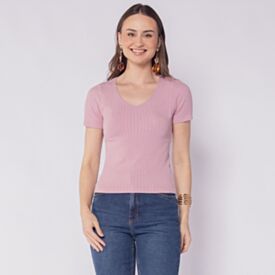 Blusa Feminina Em Poliamida Sem Costura Patricia Foster
