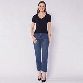 Blusa Feminina Em Poliamida Sem Costura Patricia Foster