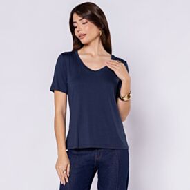 Blusa Feminina Em Viscose Patricia Foster Marinho College