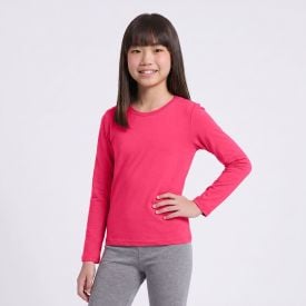 Blusa T&eacute;rmica Juvenil Menina 12 a 16 Anos Marmelada Pink