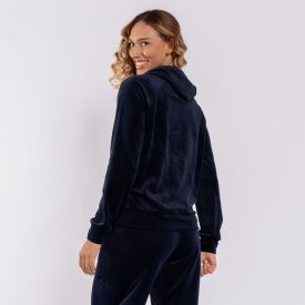 Blusão Feminino Esportivo Em Plush Com Capuz Scream